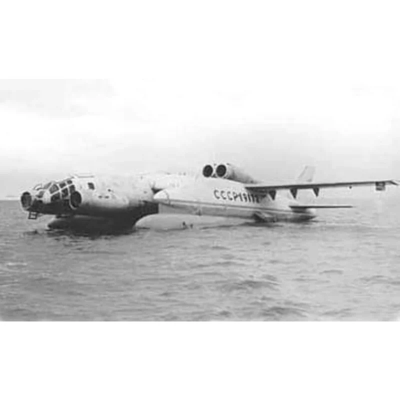 Bartini-Beriev VVA-14M1P Soviet Küstenlinie-Seeungeheuer. Beinhaltet BONUS-Bausätze des IL-28 Beagles Yak-25rv Rechen von Mand &