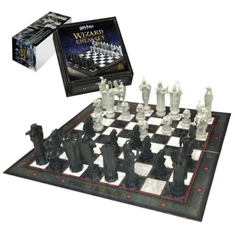 Schach Spiel aus Massivholz inkl. Schachfiguren 28,5 x 28,5 cm