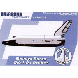 Moln iya Buran, OK, 1.01 Raumfähre. 1974 nach dem Misserfolg der n-1 Mondrakete bevorzugte das sowjetische Militär eine neue Fam