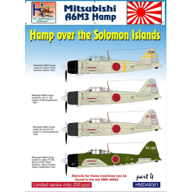 Decal A6M3 Hamp over the Solomon Islands, Pt.4 