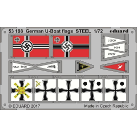 U-Boot U-IXC Flags STEEL (entworfen, um mit Revell Kits verwendet werden) 