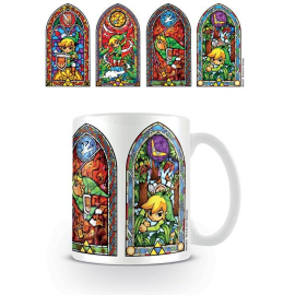 Legend of Zelda Tasse Stained Glass 