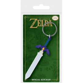 Legend of Zelda Gummi-Schlüsselanhänger Master Sword 6 cm 