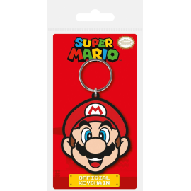 Super Mario Gummi-Schlüsselanhänger Mario 6 cm 