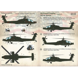 Decal McDonnell-Douglas AH-64 Apache 