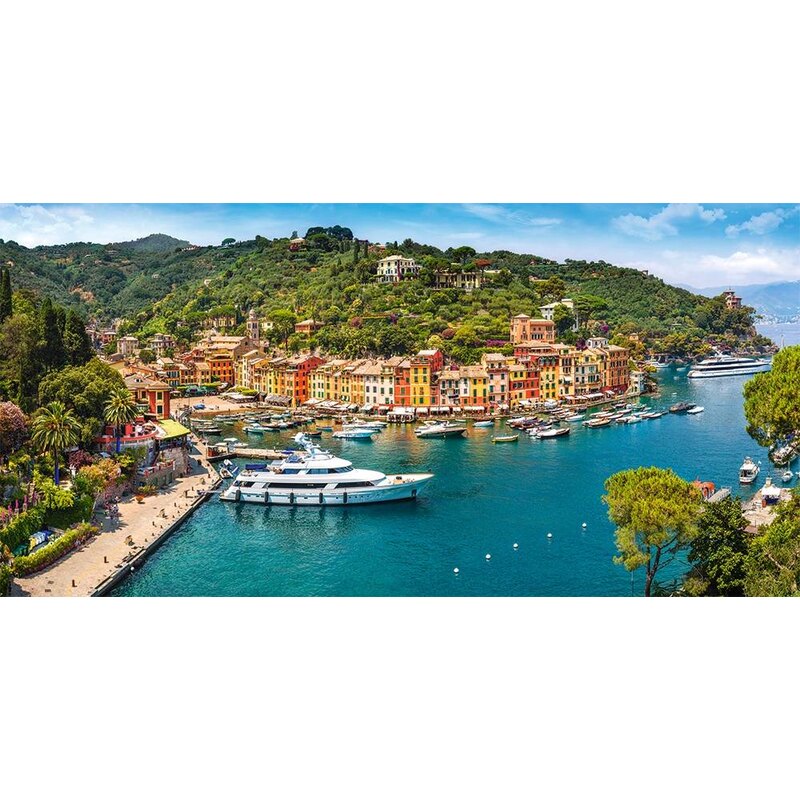 View of Portofino, Puzzle 4000 Teile Puzzle