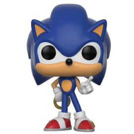 Sonic The Hedgehog POP! Games Vinyl Figur Sonic (Ring) 9 cm Pop Figuren