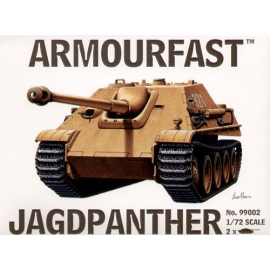 Jagdpanther Panzer-Zerstörer: Satz schließt 2 Schnappen zusammen Panzer-Bausätze ein Modellbausatz