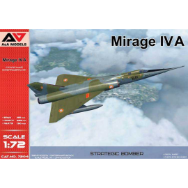 Dassault Mirage IVA Strategischer Bomber (+ PE-Folie, Klebemasken, Abziehbilder für 3 Markierungsvarianten) Modellbausatz