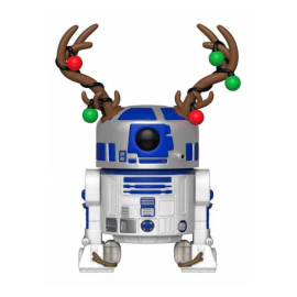 Star Wars POP! Vinyl Wackelkopf-Figur Holiday R2-D2 9 cm Pop Figuren