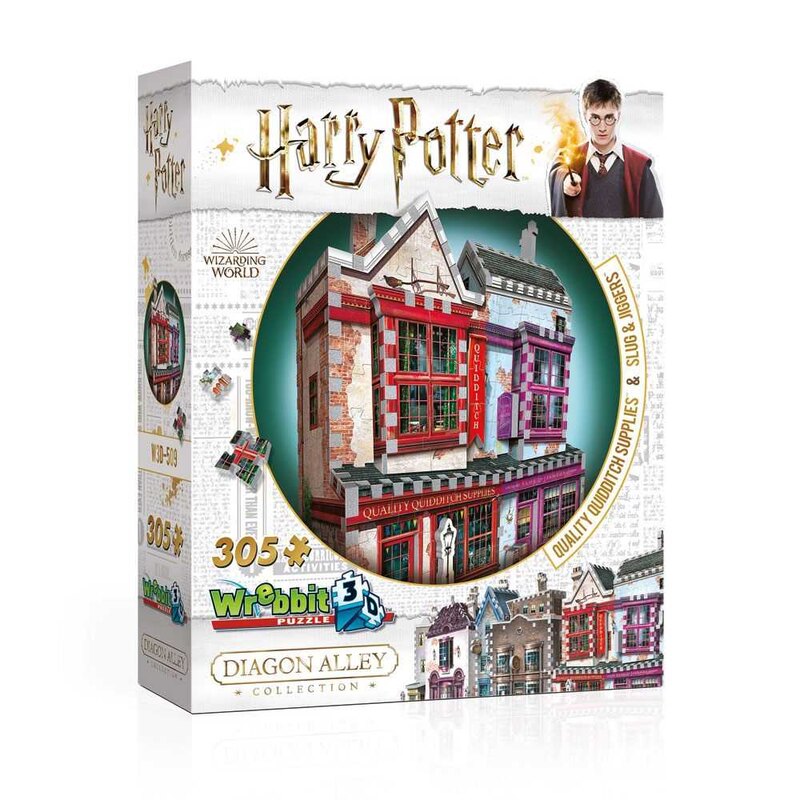 Harry Potter 3D Puzzle DAC Qualität für Quidditch & Slug & Jiggers Apotheke Wrebbit Puzzle