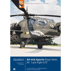 Decal AH-64A Klu Last Flight 472 