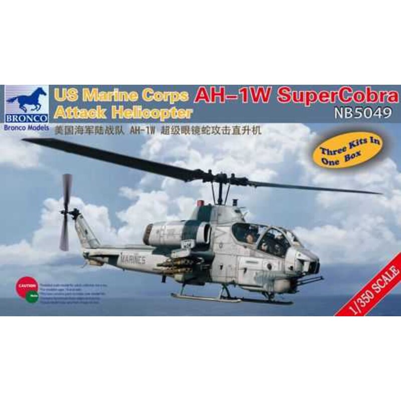 Bell AH-1W Superkobra USMC Kampfhubschrauber Modellbausatz