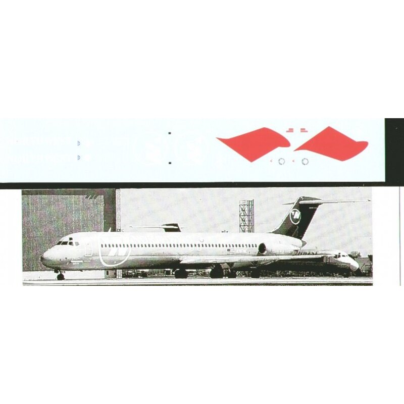 Douglas DC-9-50 NORTHWEST 1995 Experimental Dark Grey Scheme