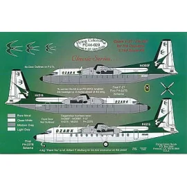 F-27/FH-227B OZARK. choice of 2 schemes