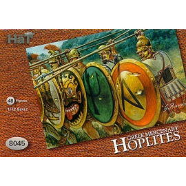 Griechischer Mercenary Hoplites 48 Figuren (ohne Waffen) 