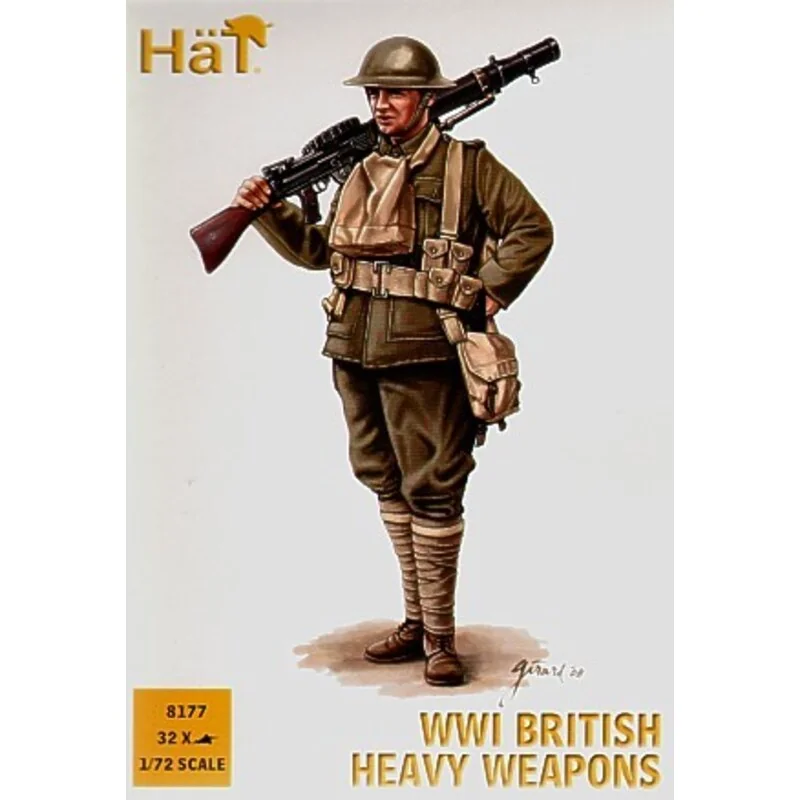 WWI Briten Schwere Waffen