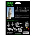 MetalEarth Architektur: PIRATING TOWER 6.14x4.75x4.75cm, Metall 3D Modell mit 1 Blatt, auf Karte 12x17cm, 14+