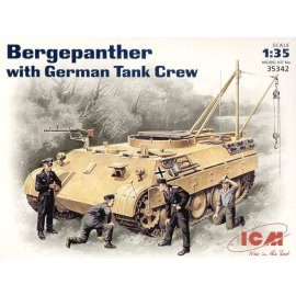 BergePanther mit Panzerbesatzung Militär Modellbau