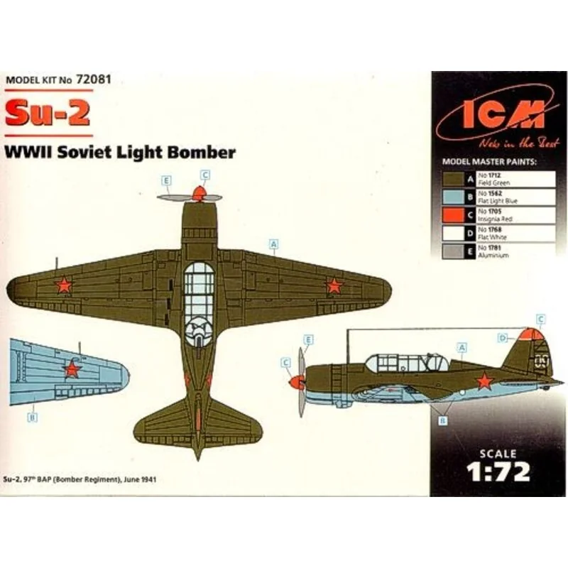 Sukhoi Su-2 2WK sowjetischer Leichter Bomber