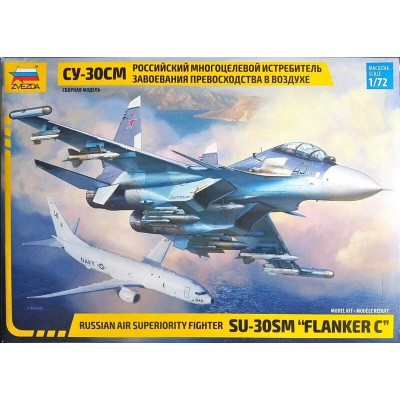 Sukhoi Su-27 Flanker Russisches Kampfflugzeug 3D-Modell