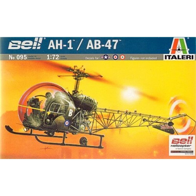 Bell AH-1/AB-47 Lightcopter Abziehbilder: Italienischer USAF RAF