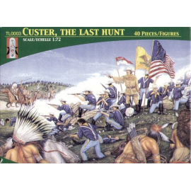 Neuauflage! General Custer ... die letzte Jagd. Custers Last Stand ... Figur