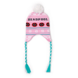 Deadpool Skimütze Pink Xmas Laplander 