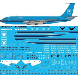 Decal Maersk Air Boeing 720B 