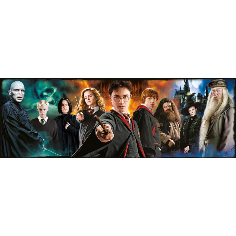 Harry Potter Puzzle Panorama Charaktere 