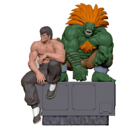 Street Fighter 1/8 PVC Statuen Fei & Blanka
