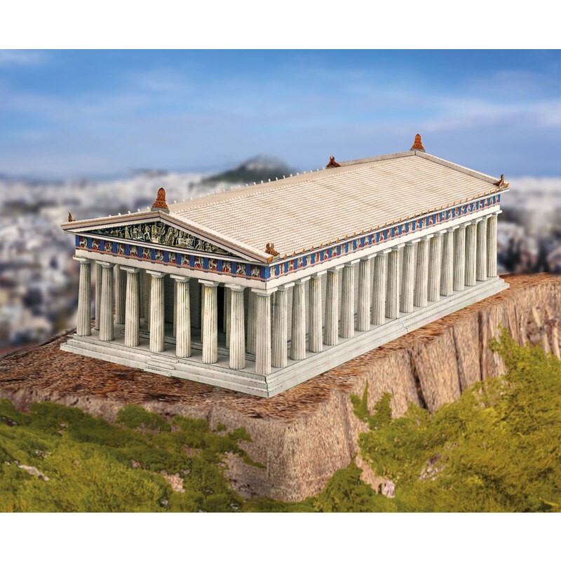 Parthenon von Athen Kartonmodellbau
