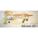 Blériot IX statisch Flugzeugmodell