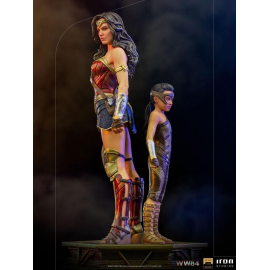 Wonder Woman 1984 Statue 1/10 Deluxe Kunstwaage Wonder Woman & Young Diana 20 cm Statuen