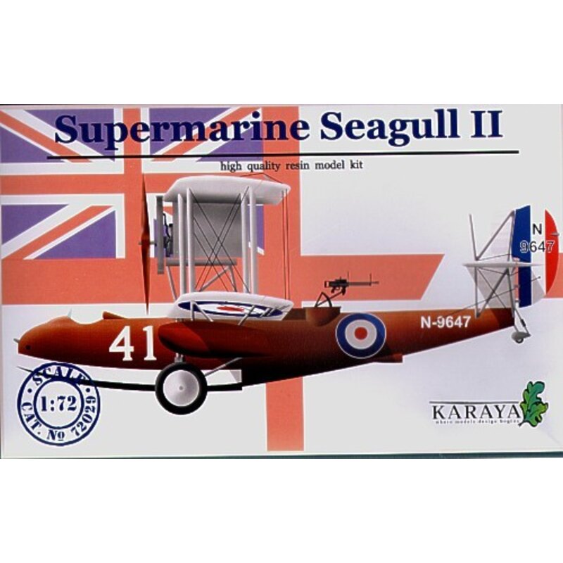 Supermarine Seagull II mit Abziehbildern und geätzt