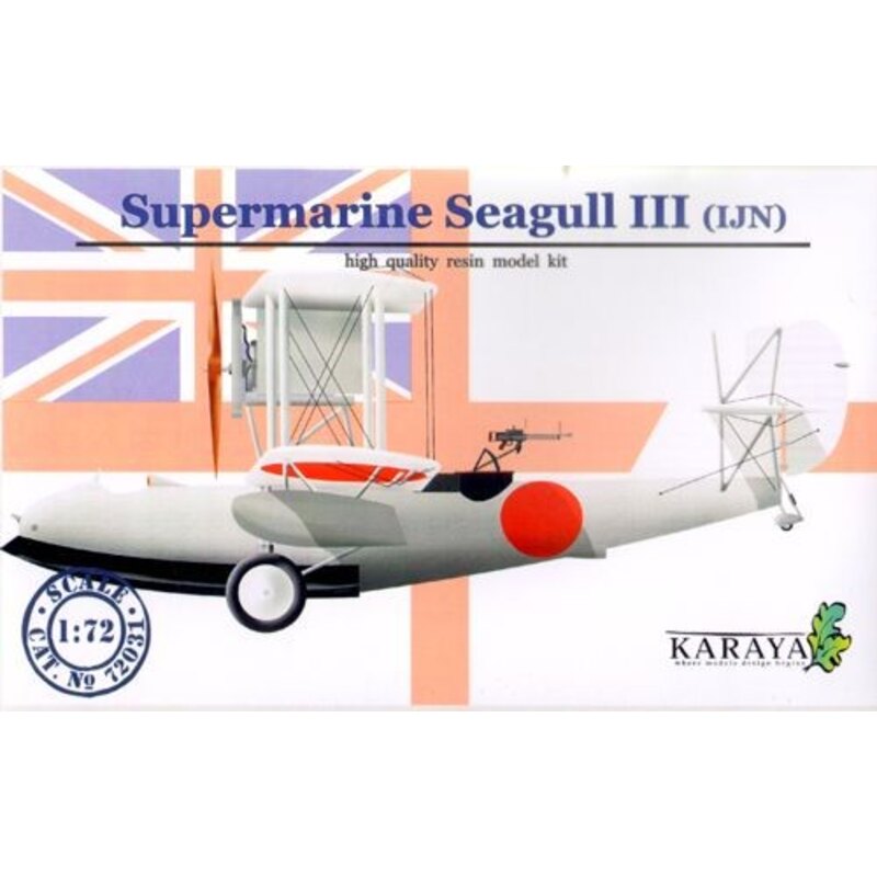 Supermarine Seagull II japanische Marine mit Abziehbildern und geätzt