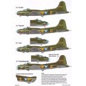 Boeing B-17E Fortress‚Äôs from the movie ‚ÄòMemphis Belle‚Äô 1:72 and 1:48 Nose Art only for ‚ÄòSally B‚Äô which flew as DF-A ‚Ä