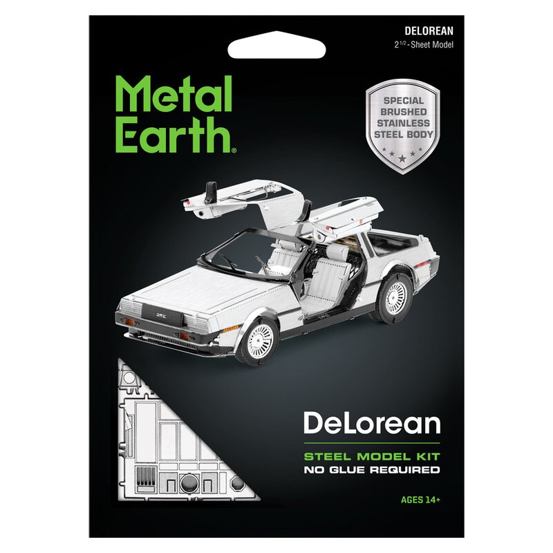 DELOREAN Metall-Modell