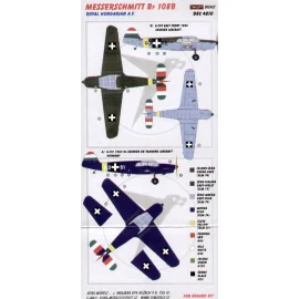 Messerschmitt Bf 108B Royal Hungarian (für Eduard kits)