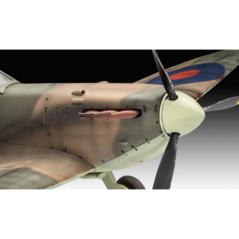 Spitfire Mk.V Iron Maiden Flugzeugmodell