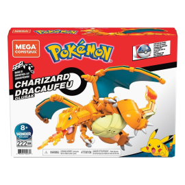 Pokémon Baukasten Mega Construx Wonder Builders Charizard 10 cm 