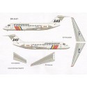 Douglas DC-9/MD-80/MD-82/MD-90 SAS allemand Norwegian registered colour schemes