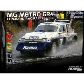 MG METRO 6R4,Lombard RAC Rallye 1986 Modellbausatz