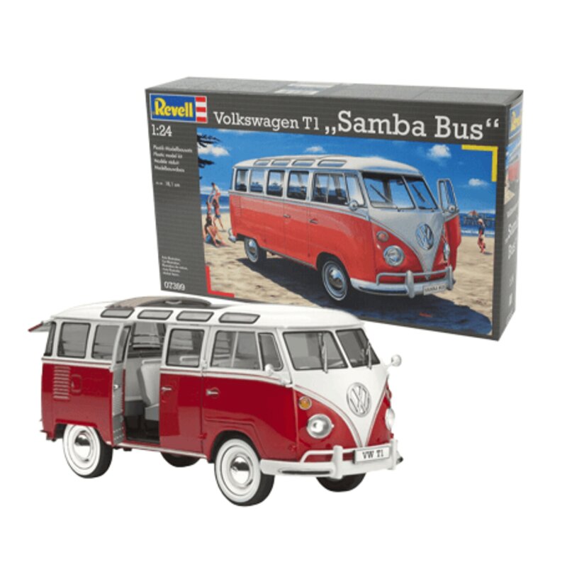 Revell Modellbausatz Model Set Volkswagen T1 SAMBA BUS