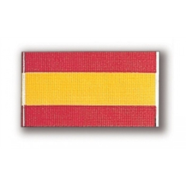 Spanien Flagge aus selbstklebendem Stoff 
