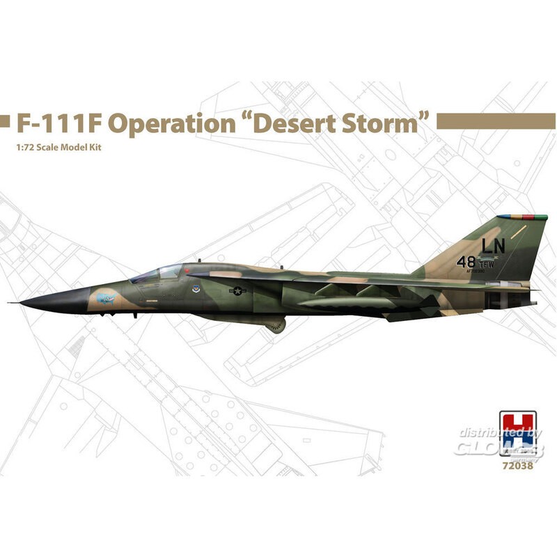 F-111F Operation Wüstensturm Modellbausatz
