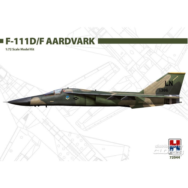 F-111 D/F Erdferkel Modellbausatz
