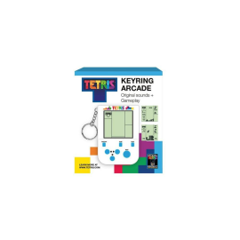 Tetris Handheld-Spielekonsole mit Mini-Retro-Schlüsselbund 