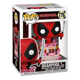 Marvel Deadpool 30-jähriges Jubiläum POP! Vinyl Deadpool in Kuchen 9 cm Pop Figuren
