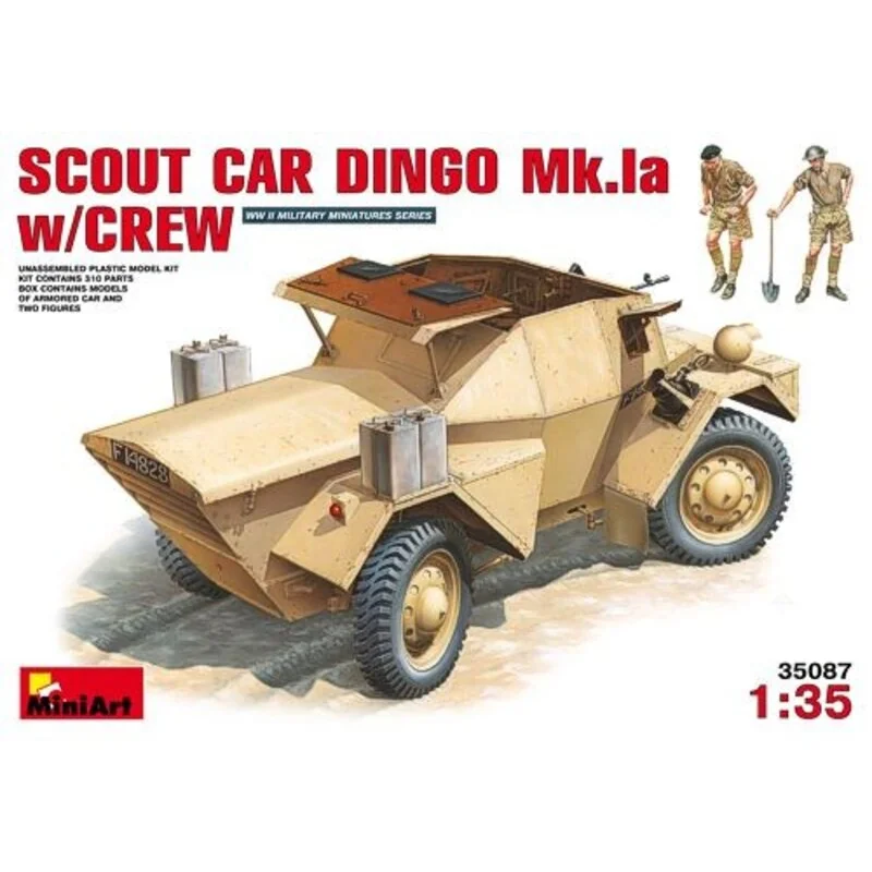 Aufklärungwagen Dingo Mk.1a mit Besatzung